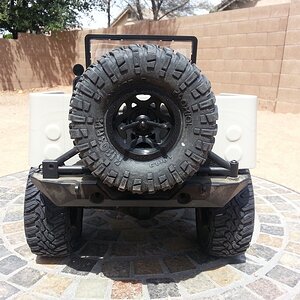 Rear Poison Spyder Tire Carrier