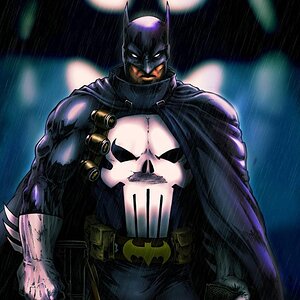 Batman Punisher wallpaper 10144046