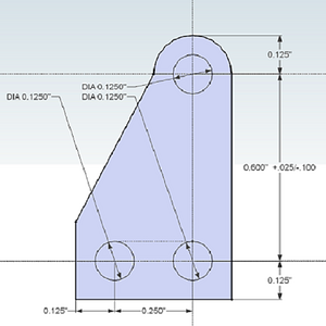 0 D steering arm