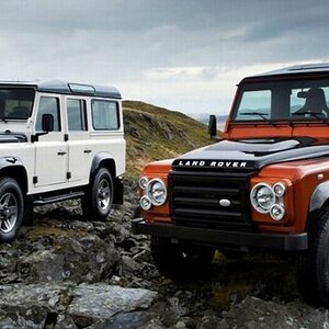 LR Defender - Fire & Ice editions