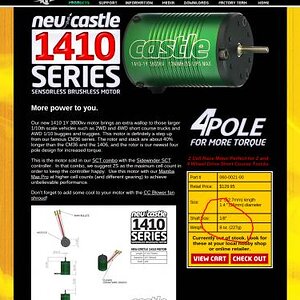 Castle Creations | Neu Castle 1410 Motor