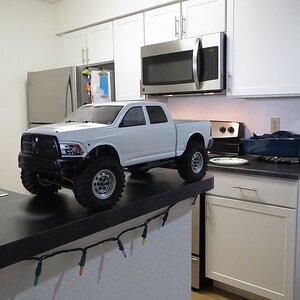 The new face of my honcho ! Scx10 Power wagon body. 
Scx10 Ram 2500/Power wagon