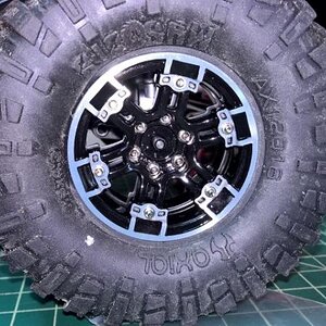 Boom Racing Bar-6(B) wheels w/stock tires