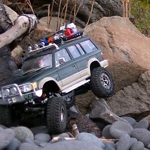 Micro RC Crawler   Mitsubishi Montero 1990