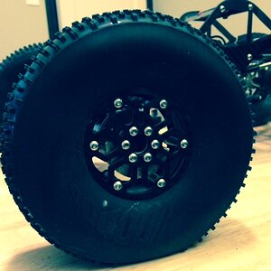 Krazed builds snowlake wheels w/ narrowed voodoo's by Purpmart