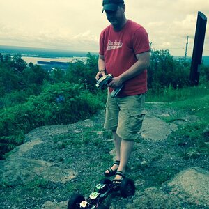 Greg at Enger tower