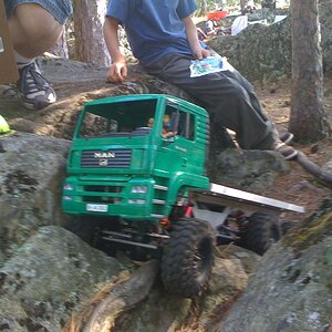 The 6x6 can really hang in there with any other truck.  Well put together.