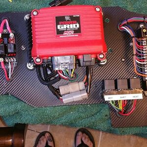 Real car fun,  wiring panel in a nitrous Mustang