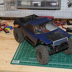 Vattera Ascender 1.9 Scale Comp Truck With Homebrew Chassis from 149 R/C WORX ( Nerby149 ), 
Build used: Homebrew Aluminum Chassis rails
             