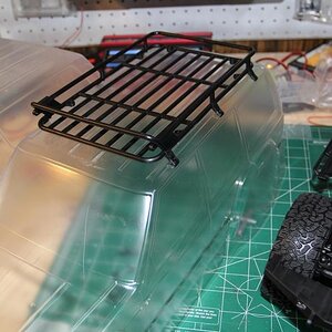 SCX 10 II Roof Rack Fitment for Ascender