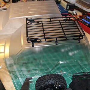 SCX 10 II Roof Rack Fitment for Ascender