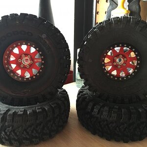 Method 2.2 Race Wheel 101 Red/Black Anodized Ottsix klr 2.2's