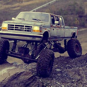 209 Ford F 350 6 door crawler