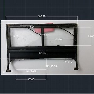 annotated XREF of Hasbro Jeep windshield