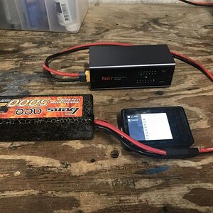 ISDT FD-100 and ISDT BG-8S Battery Checker.