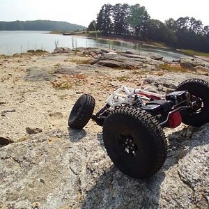 Random boat ramp, maybe the Hartwell damn.