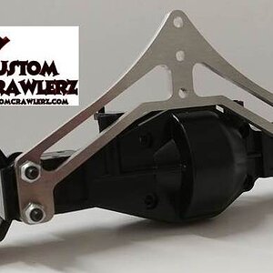 Custom Crawlerz NEW TLT Link Axle Mount  www.customcrawlerz.com