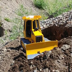 Custom Crawlerz Bruder D5 Dozer Conversion (front)