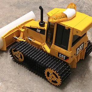 Custom Crawlerz Bruder D5 Dozer (updated Drive/Tracks/Blade) left_rear