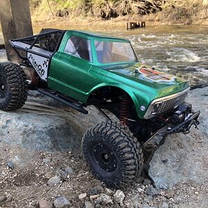 SCX10 based rig for my son