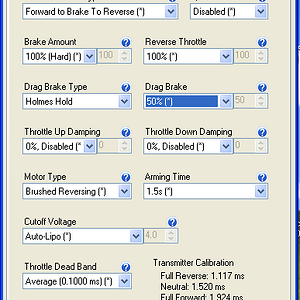 Castle Link ESC Settings2