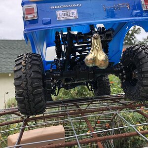 There’s them balls would never put ones on a real truck but they just really grow on you in this little truck even my wife and especially my child are