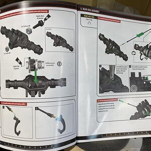 Rear axle instructions