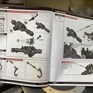 Front axle instructions