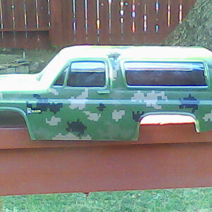 Camo body Side View