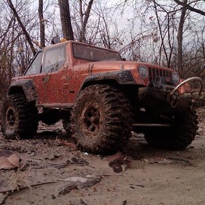 Can't no mud stop this Jeep!!