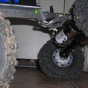 Rear axle clocked