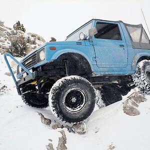 0304 4wd 01 z+1987 suzuki samurai+snow