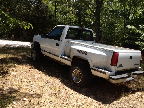 1:1, 95 Sierra. 350 vortec, 5speed.