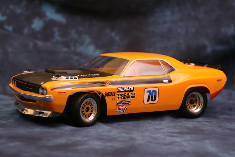 1970 Challenger RC10 Nitro DS