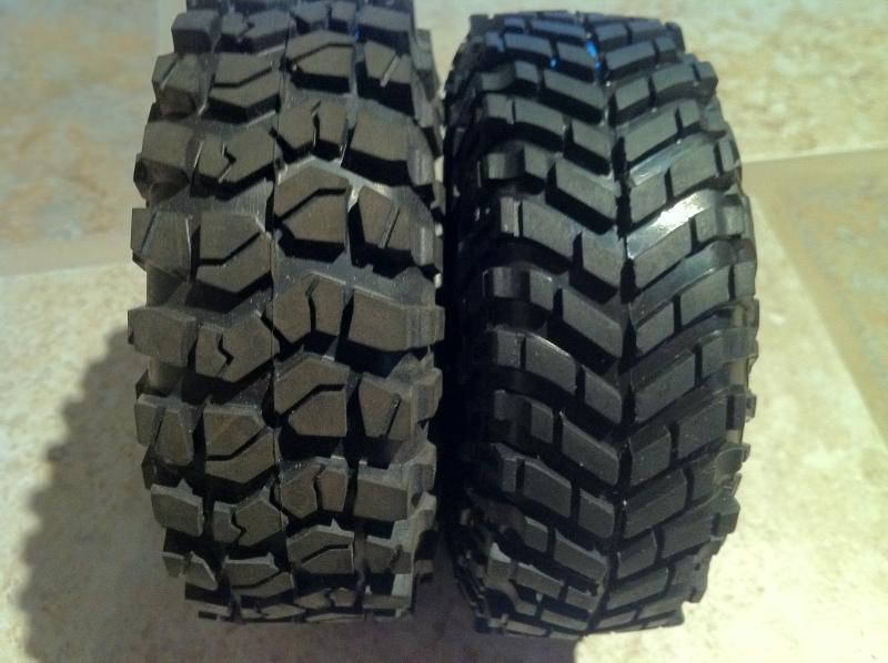 4.19" 1.9 Baja Claw with proline foams vs stock Flat Iron
Motoworx weighted with 3.5 oz