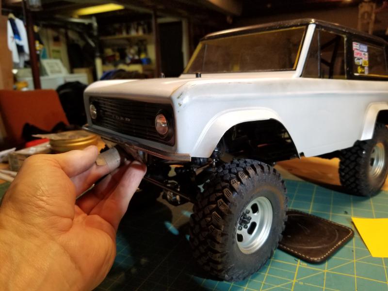 72 Bronco Ascender Custom bumper