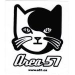 a51 cat sticker thm