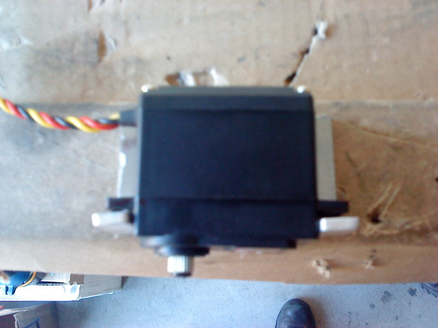 Alum. Servo mount