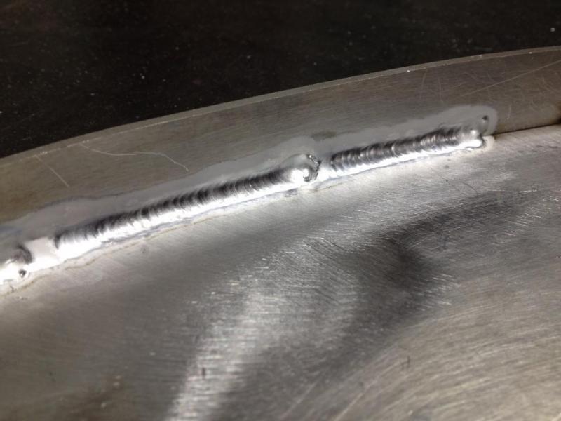 Aluminum TIG Bead