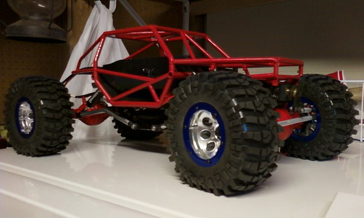 Axial Scorpion AX10 with Proline Tube Chassis and GMADE Shocks.