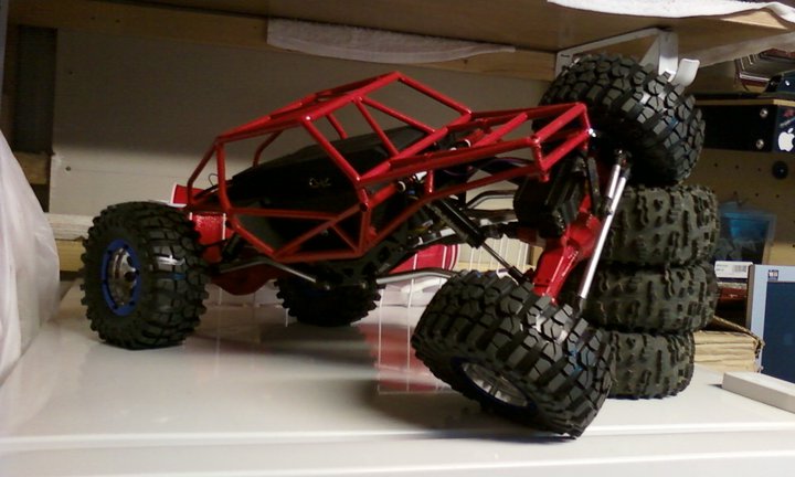 Axial Scorpion AX10 with Proline Tube Chassis and GMADE Shocks.