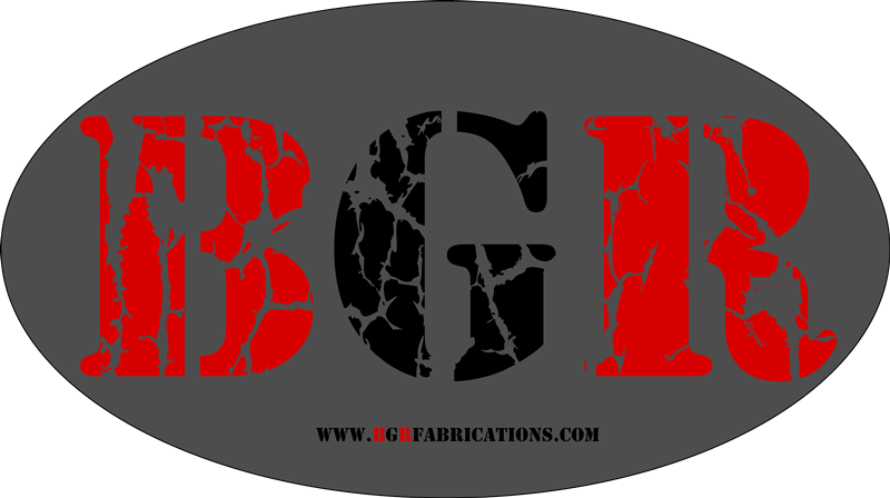 BGR Fabrications & Welding Official Logo (initials)