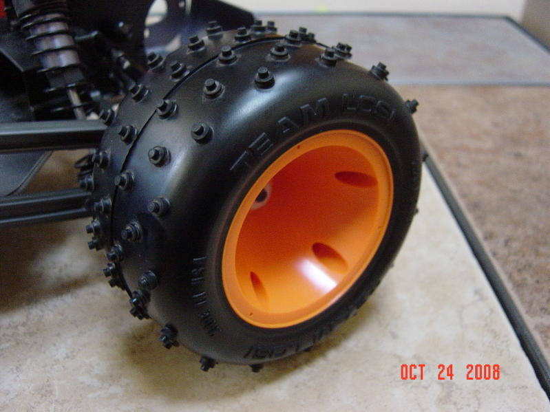 Brand new 20 year old Team Losi JRX-T tires and wheels - gotta love vintage!!!