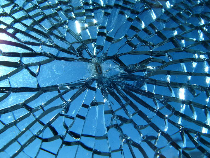 broken glass