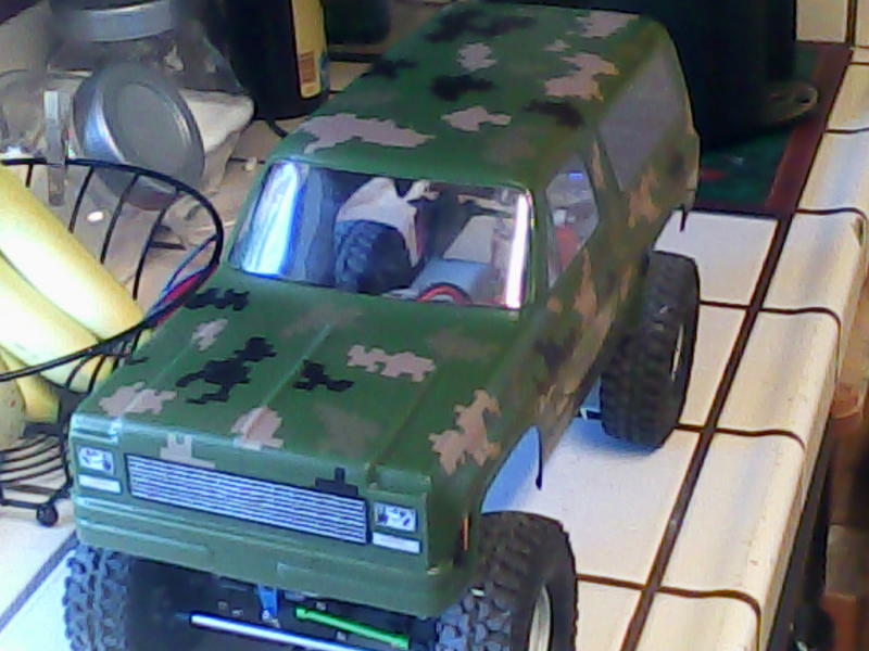 Camo Body Front View