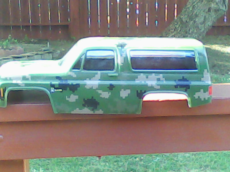 Camo body Side View