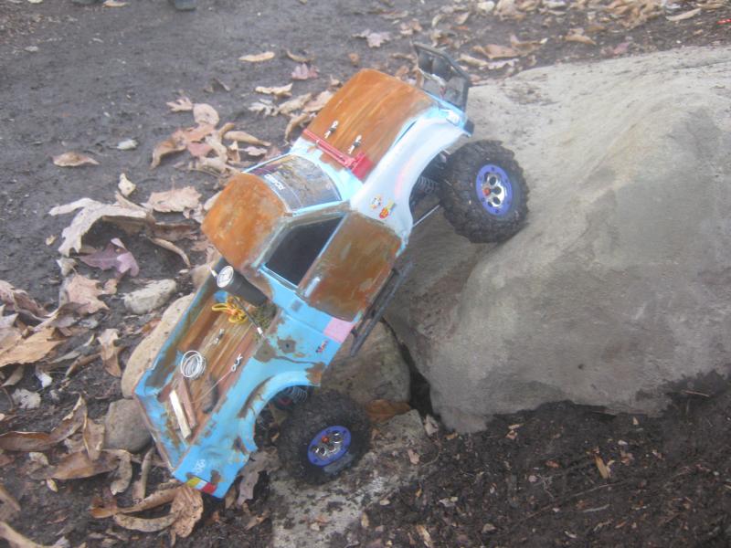 crawlin in yard