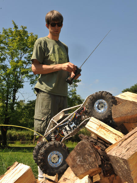 Crawlin William Hausers woodpile