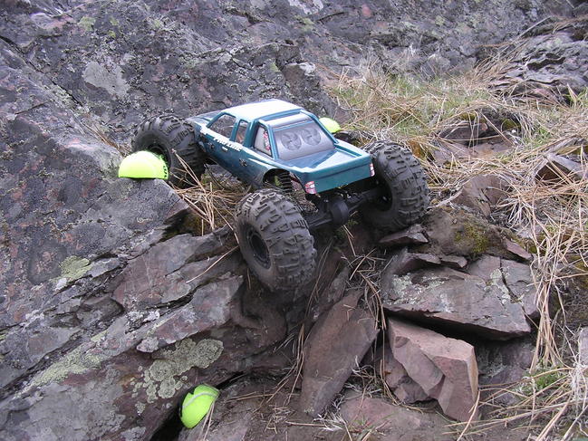 Crawling out at Alberton, MT