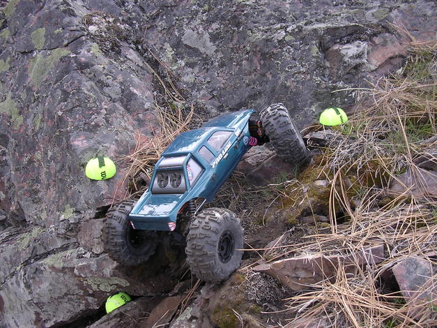 Crawling out at Alberton, MT